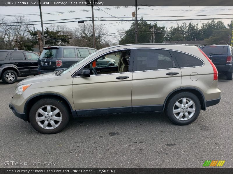 Borrego Beige Metallic / Ivory 2007 Honda CR-V EX 4WD