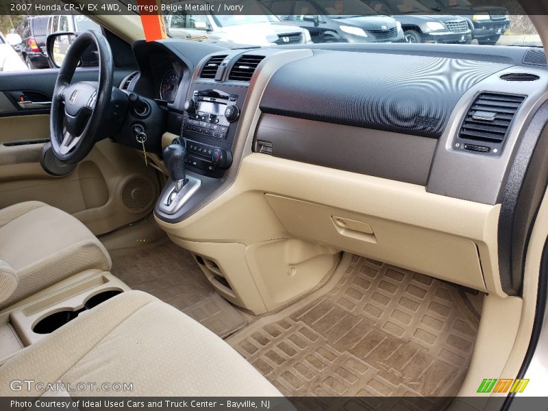 Borrego Beige Metallic / Ivory 2007 Honda CR-V EX 4WD