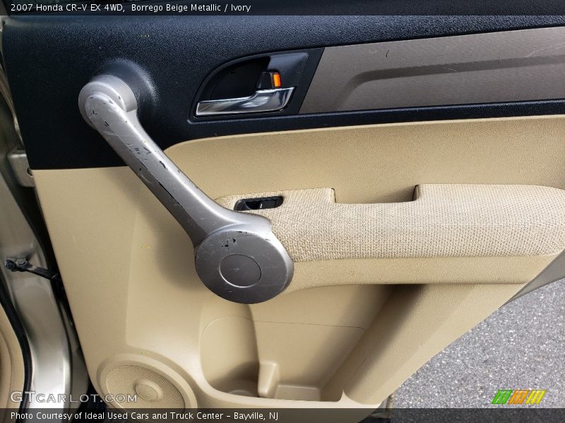 Borrego Beige Metallic / Ivory 2007 Honda CR-V EX 4WD