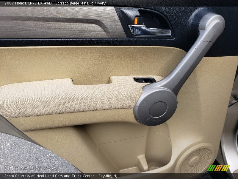 Borrego Beige Metallic / Ivory 2007 Honda CR-V EX 4WD