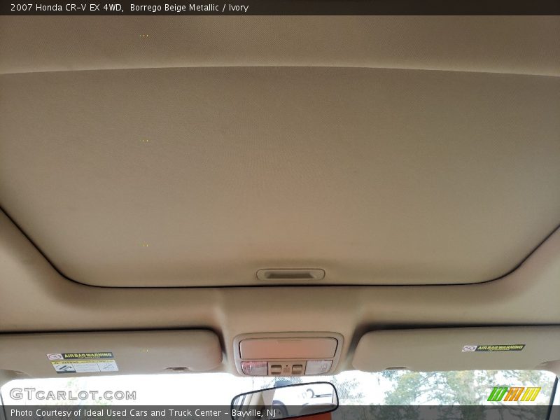 Borrego Beige Metallic / Ivory 2007 Honda CR-V EX 4WD