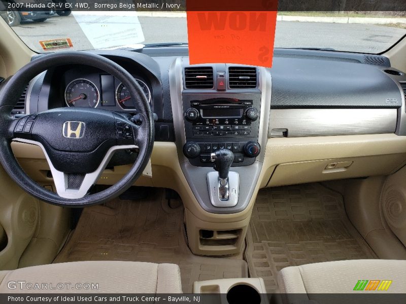Borrego Beige Metallic / Ivory 2007 Honda CR-V EX 4WD