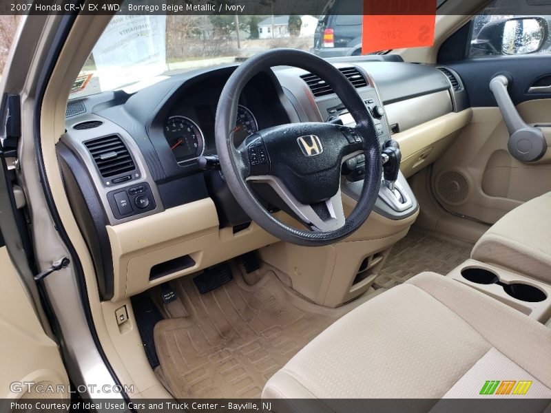 Borrego Beige Metallic / Ivory 2007 Honda CR-V EX 4WD