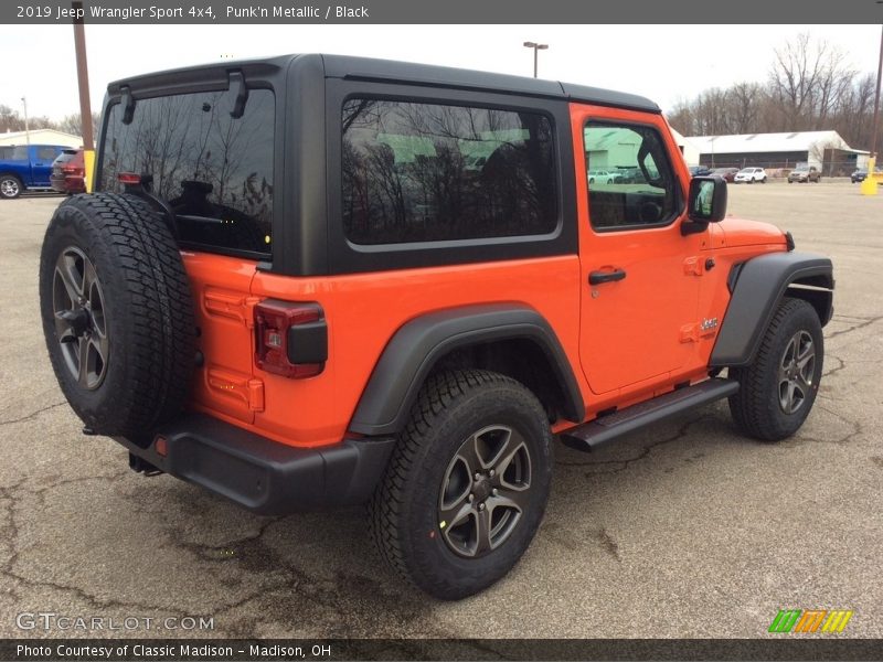 Punk'n Metallic / Black 2019 Jeep Wrangler Sport 4x4