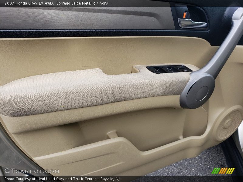 Borrego Beige Metallic / Ivory 2007 Honda CR-V EX 4WD