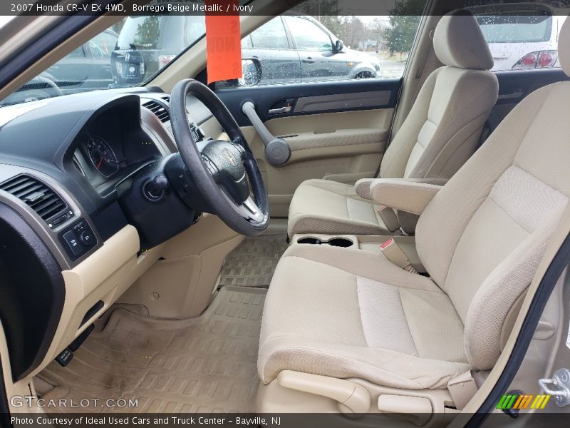 Borrego Beige Metallic / Ivory 2007 Honda CR-V EX 4WD