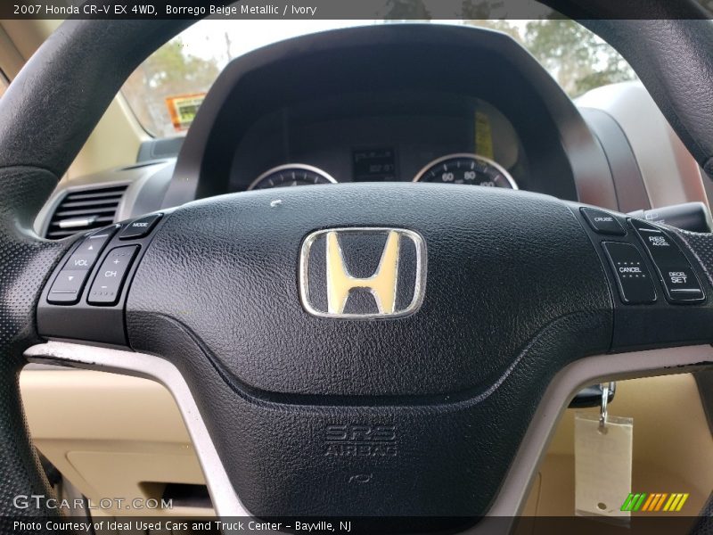 Borrego Beige Metallic / Ivory 2007 Honda CR-V EX 4WD
