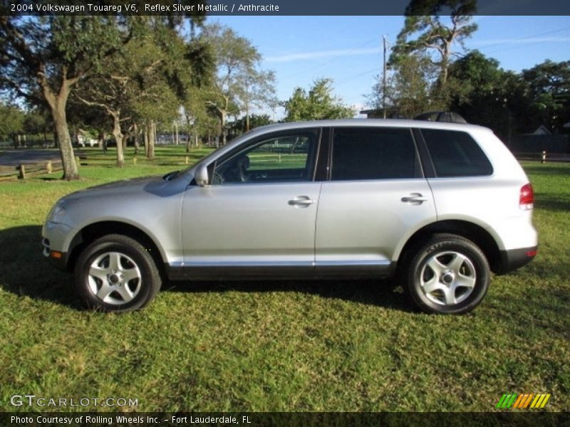 Reflex Silver Metallic / Anthracite 2004 Volkswagen Touareg V6