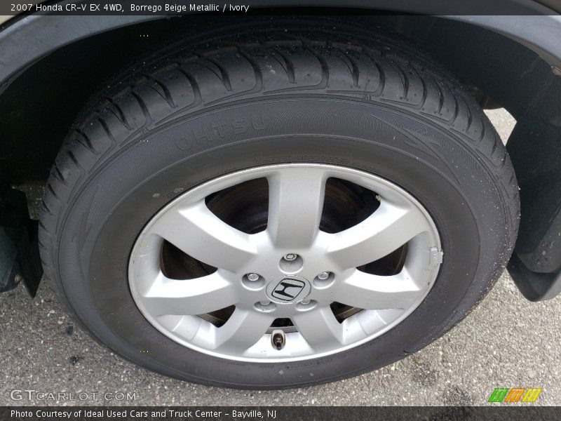 Borrego Beige Metallic / Ivory 2007 Honda CR-V EX 4WD