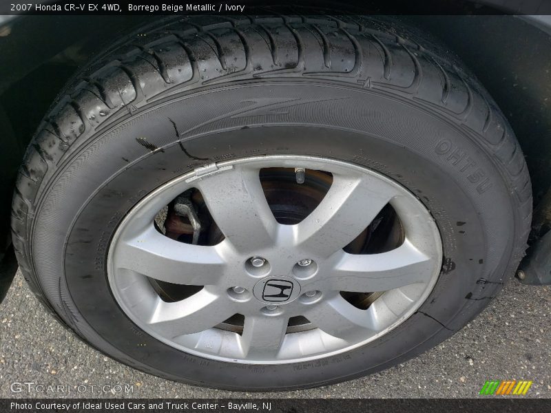 Borrego Beige Metallic / Ivory 2007 Honda CR-V EX 4WD