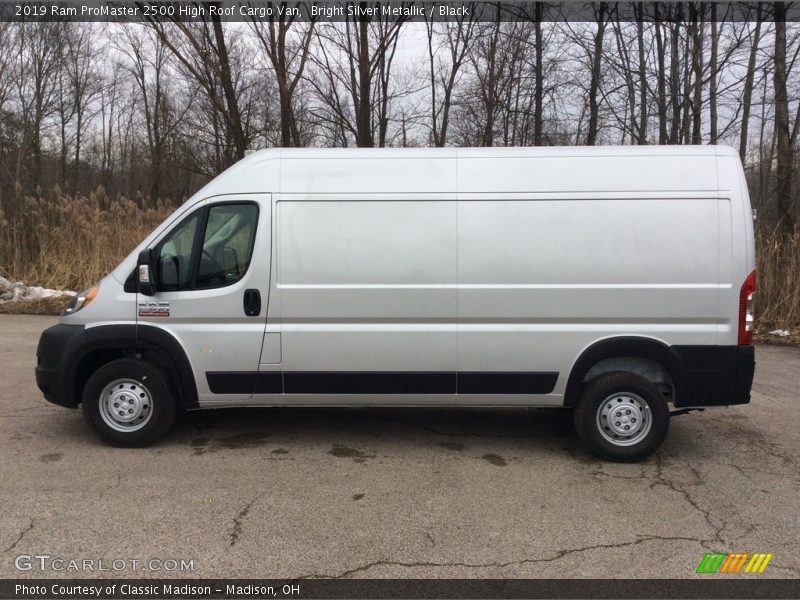  2019 ProMaster 2500 High Roof Cargo Van Bright Silver Metallic