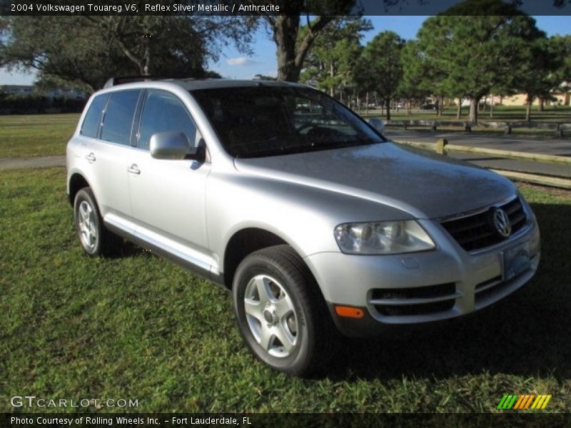 Reflex Silver Metallic / Anthracite 2004 Volkswagen Touareg V6