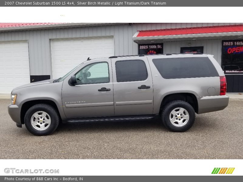 Silver Birch Metallic / Light Titanium/Dark Titanium 2007 Chevrolet Suburban 1500 LS 4x4