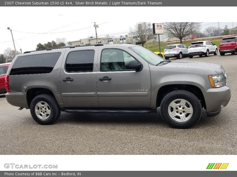 Silver Birch Metallic / Light Titanium/Dark Titanium 2007 Chevrolet Suburban 1500 LS 4x4