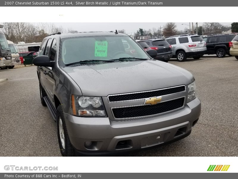 Silver Birch Metallic / Light Titanium/Dark Titanium 2007 Chevrolet Suburban 1500 LS 4x4