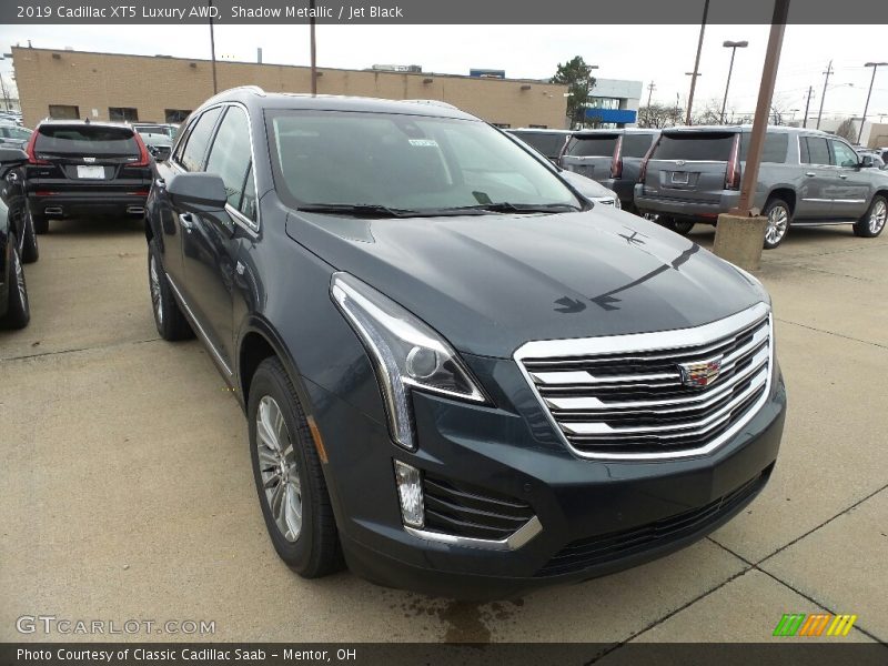 Shadow Metallic / Jet Black 2019 Cadillac XT5 Luxury AWD