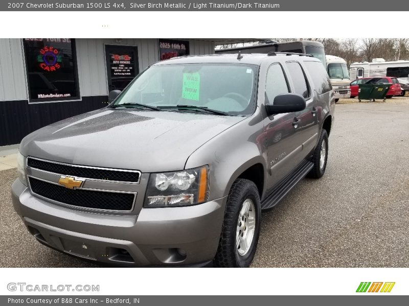 Silver Birch Metallic / Light Titanium/Dark Titanium 2007 Chevrolet Suburban 1500 LS 4x4