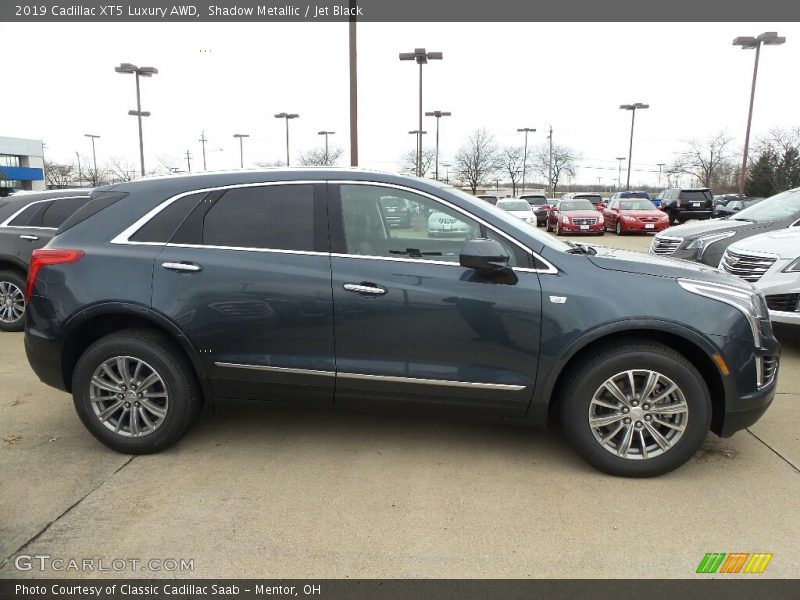 Shadow Metallic / Jet Black 2019 Cadillac XT5 Luxury AWD