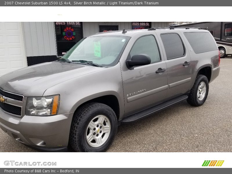 Silver Birch Metallic / Light Titanium/Dark Titanium 2007 Chevrolet Suburban 1500 LS 4x4