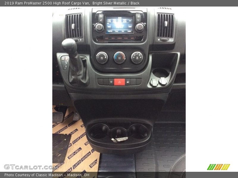 Controls of 2019 ProMaster 2500 High Roof Cargo Van