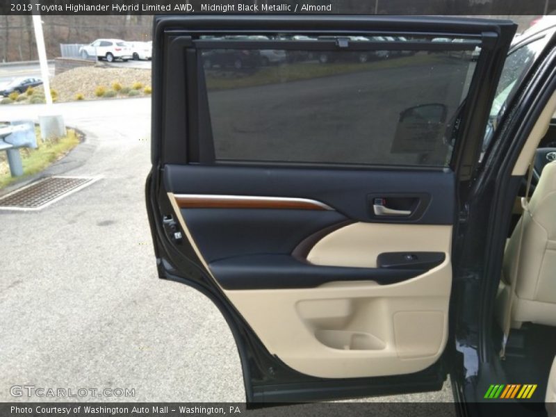 Door Panel of 2019 Highlander Hybrid Limited AWD