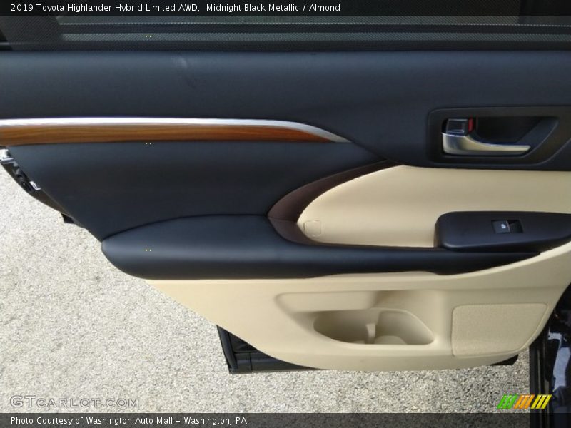 Door Panel of 2019 Highlander Hybrid Limited AWD