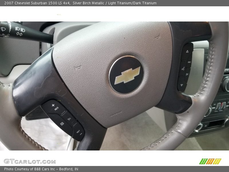 Silver Birch Metallic / Light Titanium/Dark Titanium 2007 Chevrolet Suburban 1500 LS 4x4