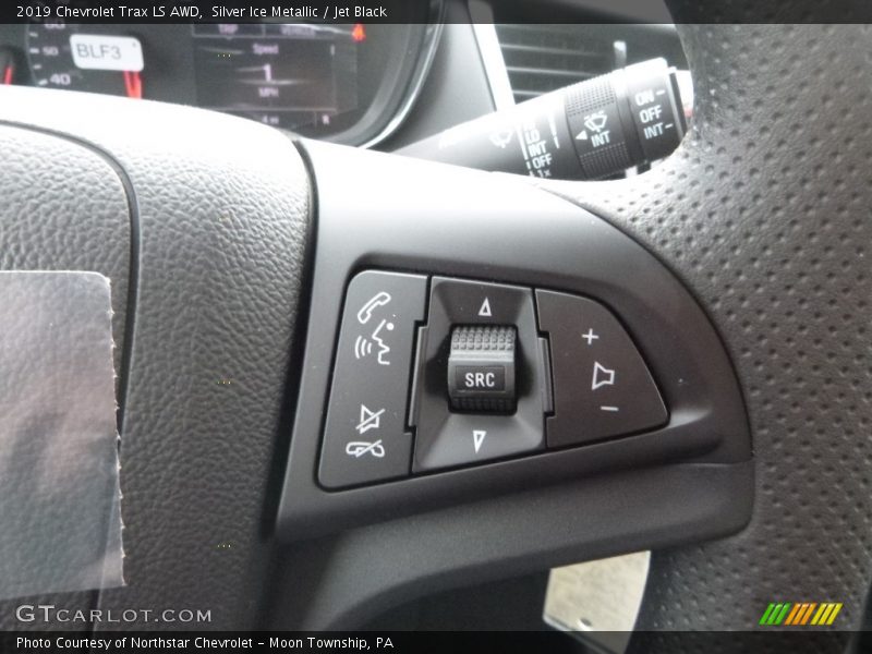 Silver Ice Metallic / Jet Black 2019 Chevrolet Trax LS AWD