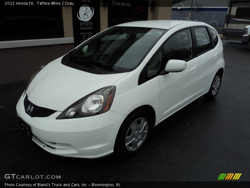 Taffeta White / Gray 2013 Honda Fit