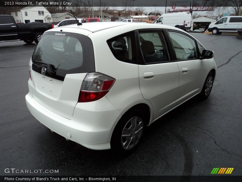 Taffeta White / Gray 2013 Honda Fit