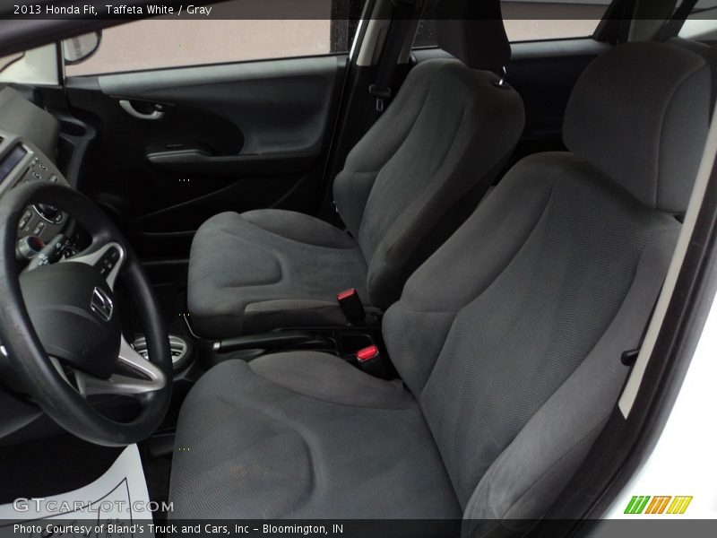 Taffeta White / Gray 2013 Honda Fit
