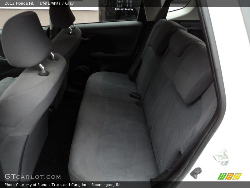 Taffeta White / Gray 2013 Honda Fit