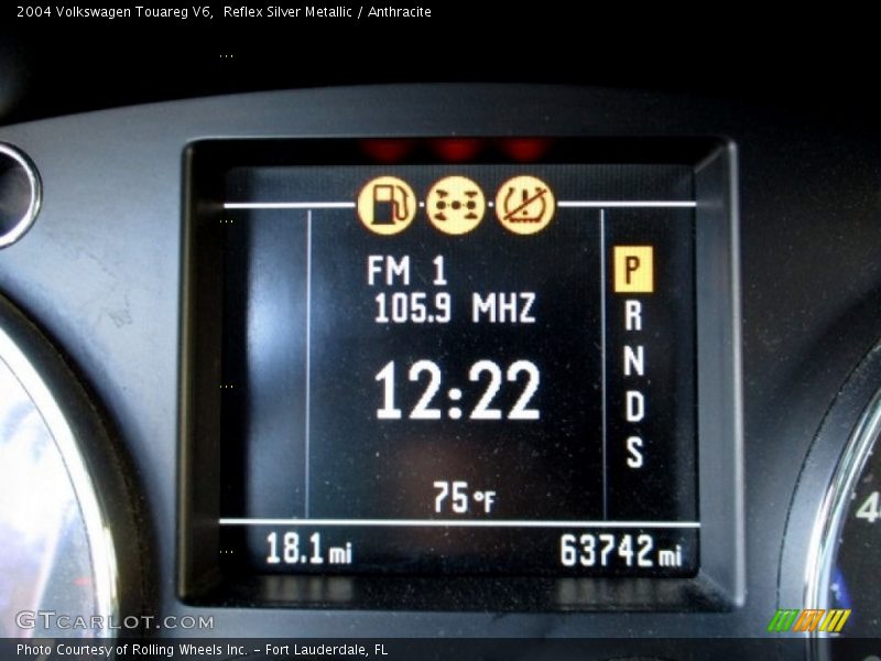 Reflex Silver Metallic / Anthracite 2004 Volkswagen Touareg V6