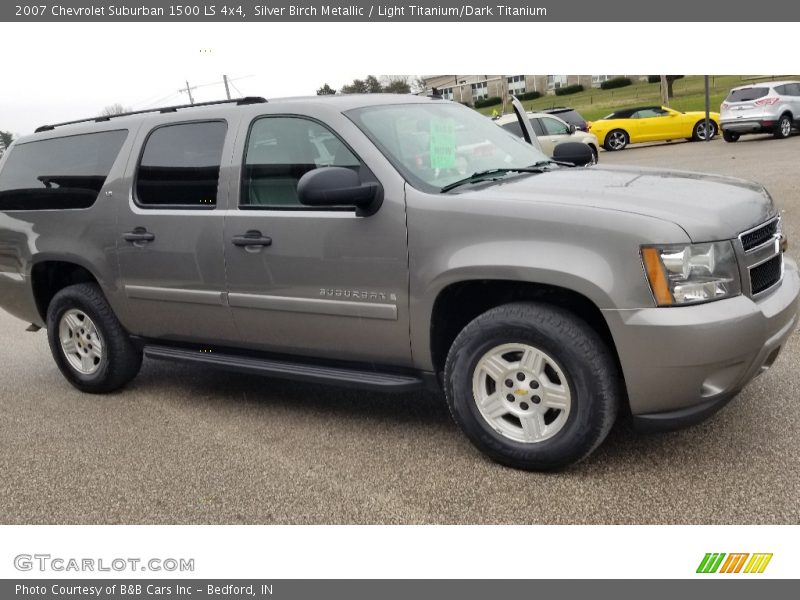 Silver Birch Metallic / Light Titanium/Dark Titanium 2007 Chevrolet Suburban 1500 LS 4x4
