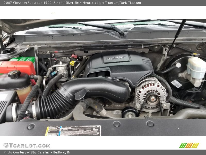 Silver Birch Metallic / Light Titanium/Dark Titanium 2007 Chevrolet Suburban 1500 LS 4x4