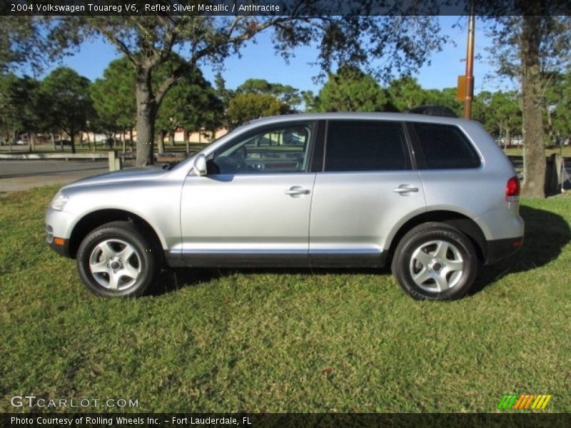 Reflex Silver Metallic / Anthracite 2004 Volkswagen Touareg V6