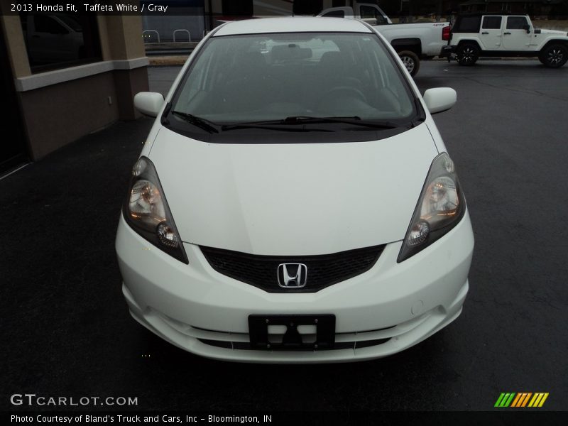 Taffeta White / Gray 2013 Honda Fit