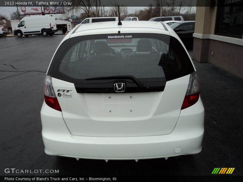 Taffeta White / Gray 2013 Honda Fit