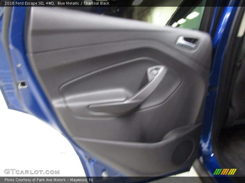 Blue Metallic / Charcoal Black 2018 Ford Escape SEL 4WD