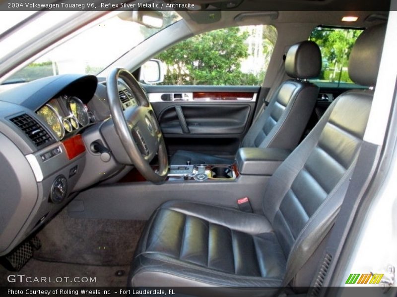 Reflex Silver Metallic / Anthracite 2004 Volkswagen Touareg V6