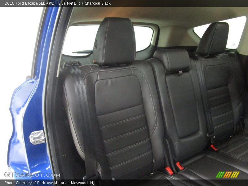 Blue Metallic / Charcoal Black 2018 Ford Escape SEL 4WD
