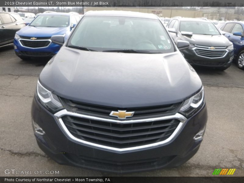 Storm Blue Metallic / Jet Black 2019 Chevrolet Equinox LT