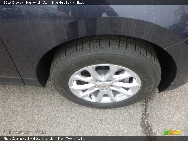 Storm Blue Metallic / Jet Black 2019 Chevrolet Equinox LT