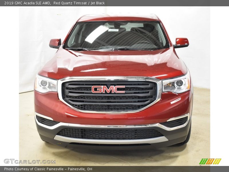 Red Quartz Tintcoat / Jet Black 2019 GMC Acadia SLE AWD