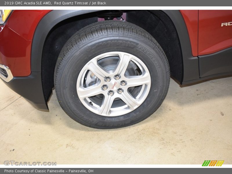Red Quartz Tintcoat / Jet Black 2019 GMC Acadia SLE AWD