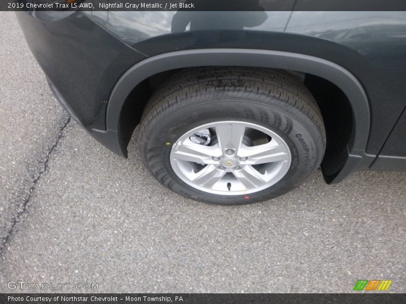 Nightfall Gray Metallic / Jet Black 2019 Chevrolet Trax LS AWD