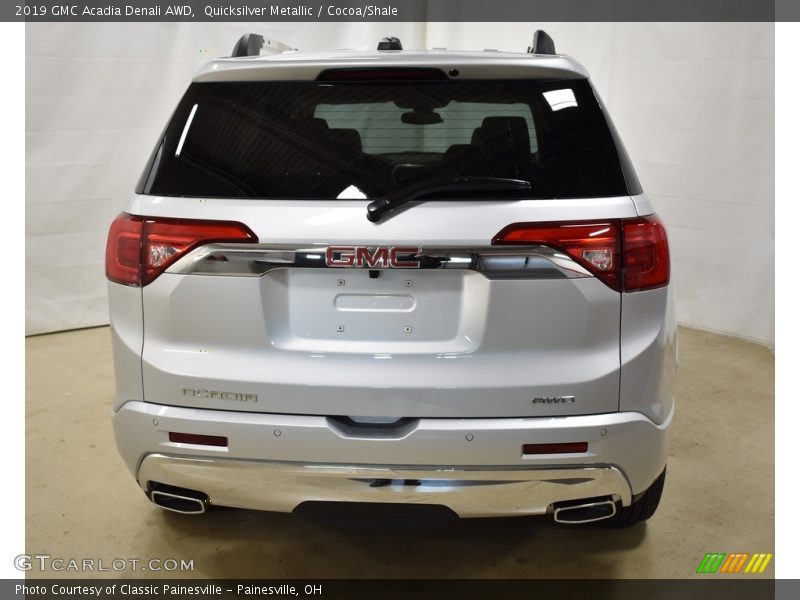 Quicksilver Metallic / Cocoa/Shale 2019 GMC Acadia Denali AWD