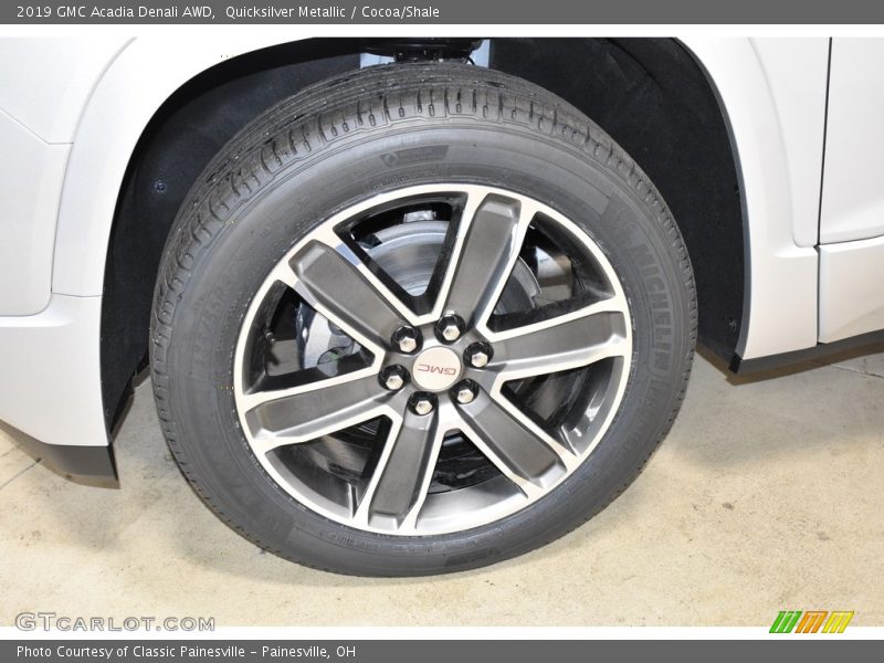 Quicksilver Metallic / Cocoa/Shale 2019 GMC Acadia Denali AWD