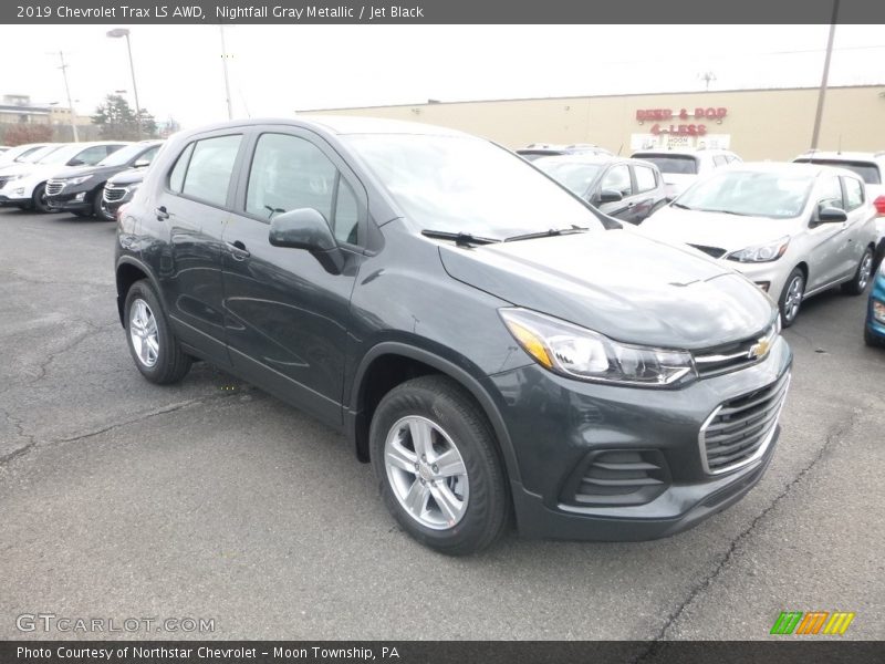 Nightfall Gray Metallic / Jet Black 2019 Chevrolet Trax LS AWD