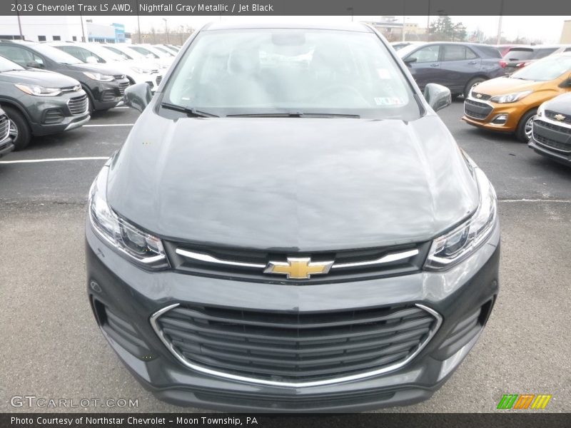 Nightfall Gray Metallic / Jet Black 2019 Chevrolet Trax LS AWD